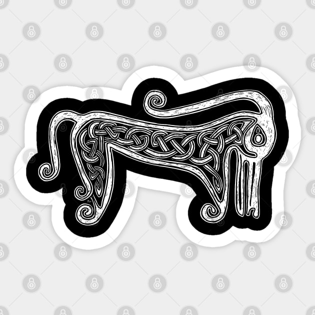 Pictish Symbol Pictish Beast Sticker by LaForma